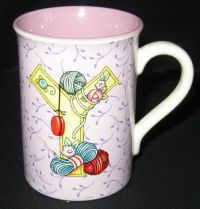 Mary Engelbreit ALPHABET Letter Y Coffee Mug NEW